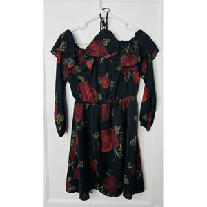 Cupcakes and Cashmere Boden Dress S Floral Ruffles Fairycore Whimsigoth Feminine